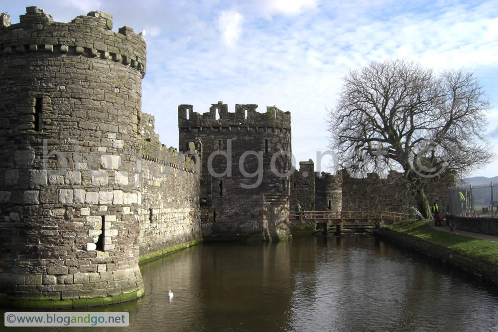 Beaumaris Castle - Moat and tidal dock
